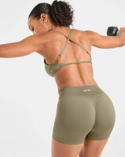 Adapt Seamless Strappy Sports Bra