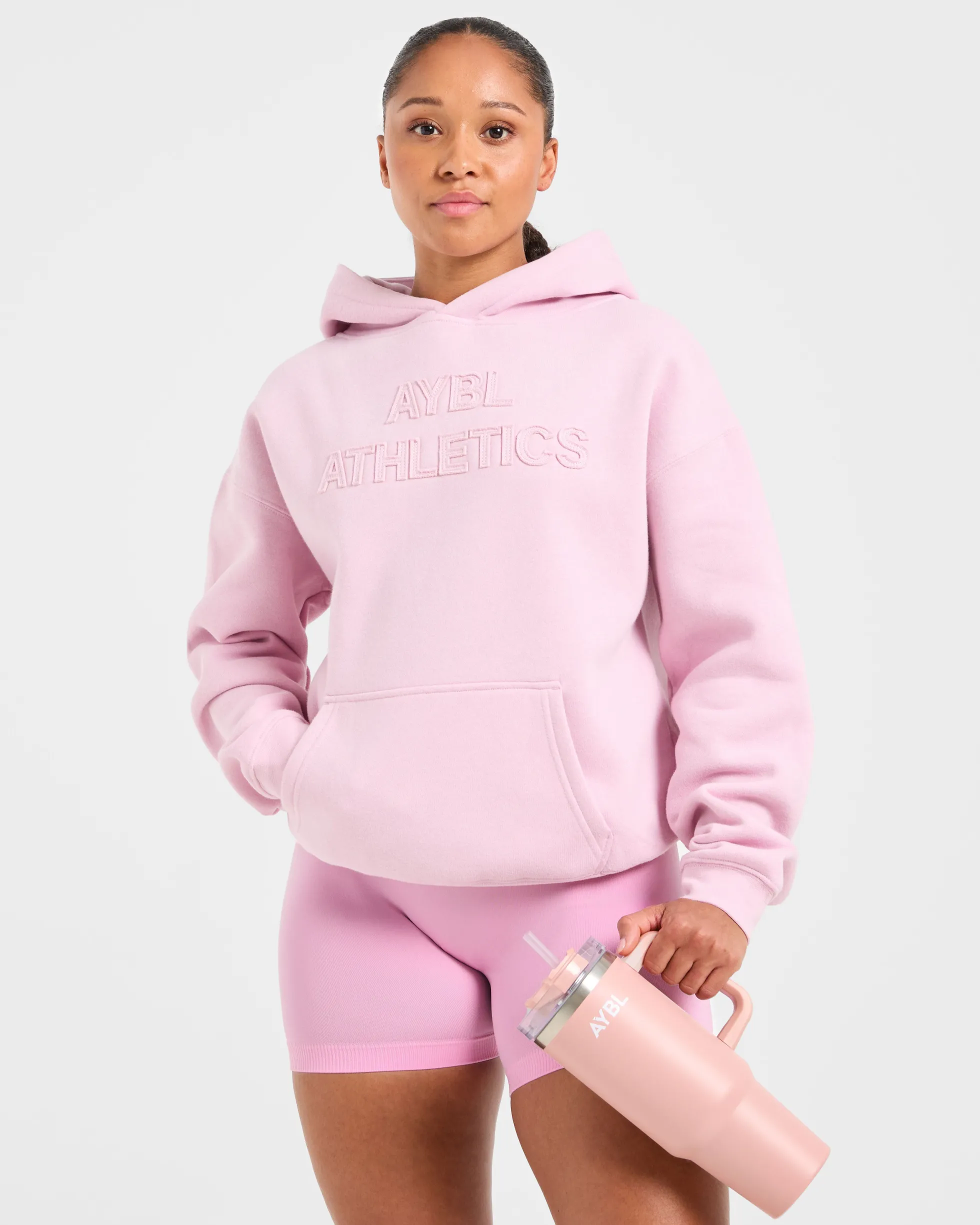 Athletics Applique Oversized Hoodie