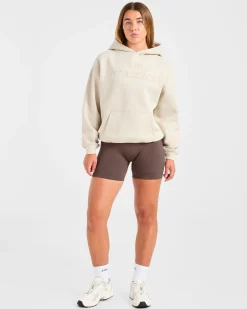 Athletics Applique Oversized Hoodie
