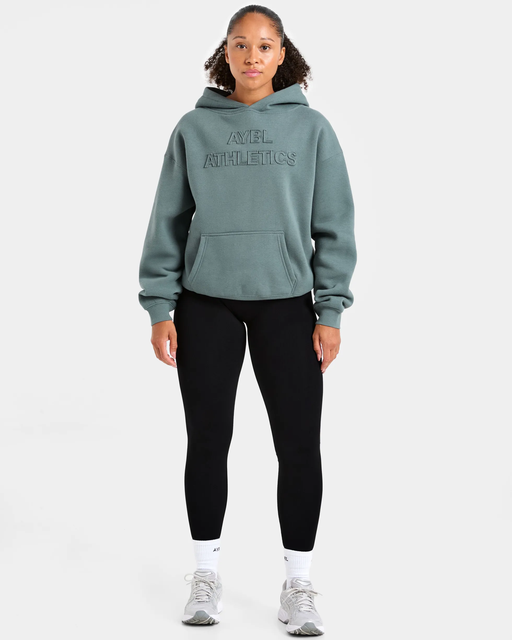 Athletics Applique Oversized Hoodie