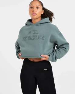Athletics Applique Oversized Hoodie