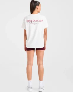 Athletics Club Oversized T Shirt
