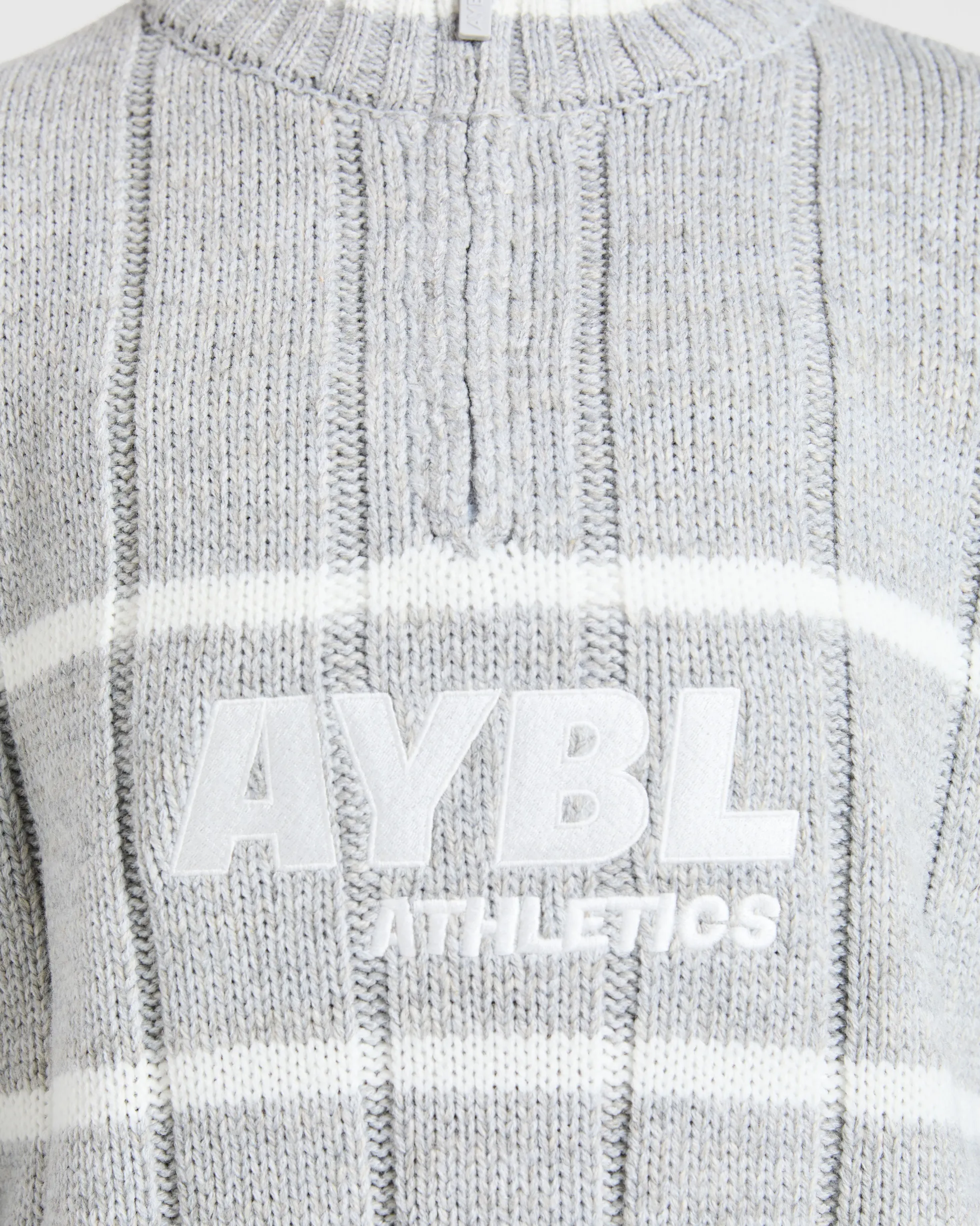 Athletics Oversized Knitted 1/4 Zip