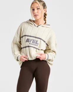 Athletics Oversized Knitted Hoodie