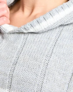 Athletics Oversized Knitted Hoodie