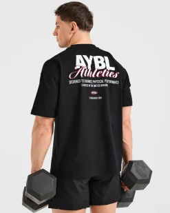 Athletics Script Oversized T Shirt
