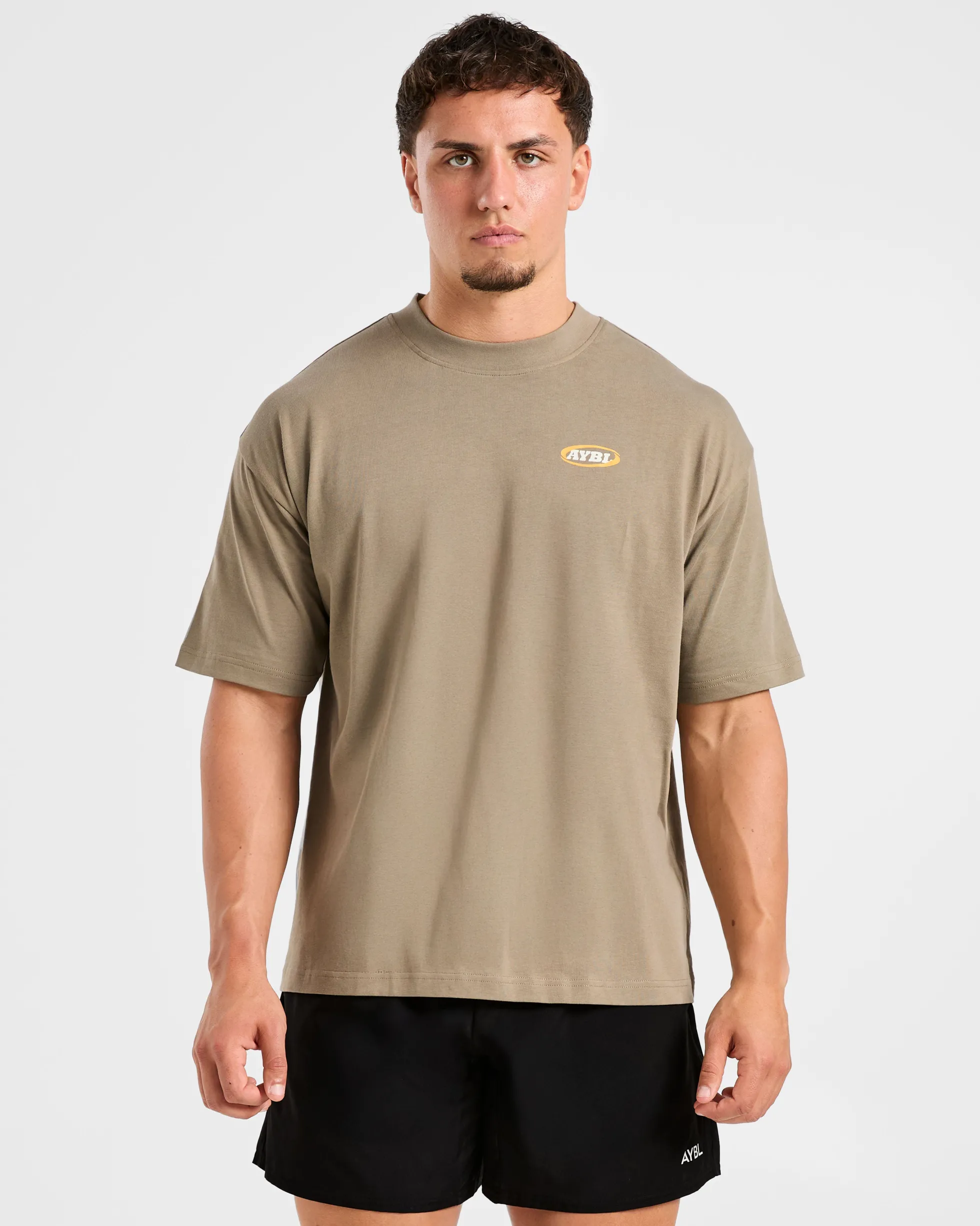 Athletics Script Oversized T Shirt
