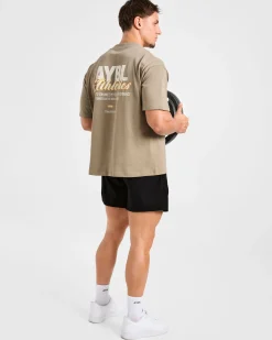 Athletics Script Oversized T Shirt