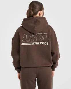 Athletics Track Oversized Hoodie
