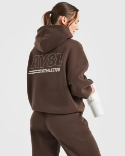 Athletics Track Oversized Hoodie