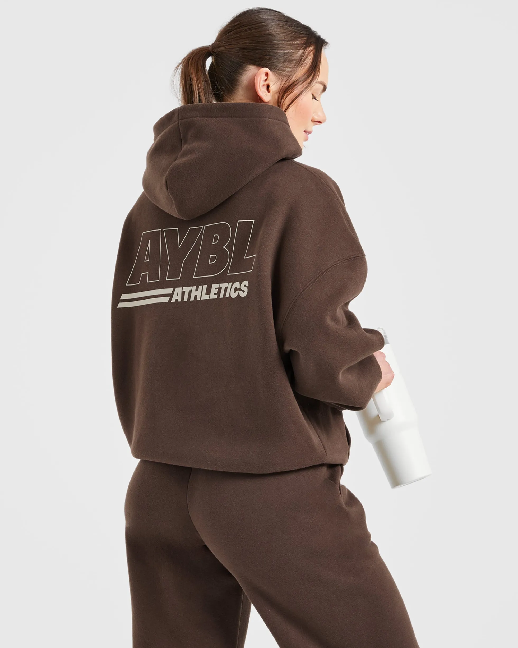 Athletics Track Oversized Hoodie