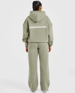 Athletics Track Oversized Hoodie