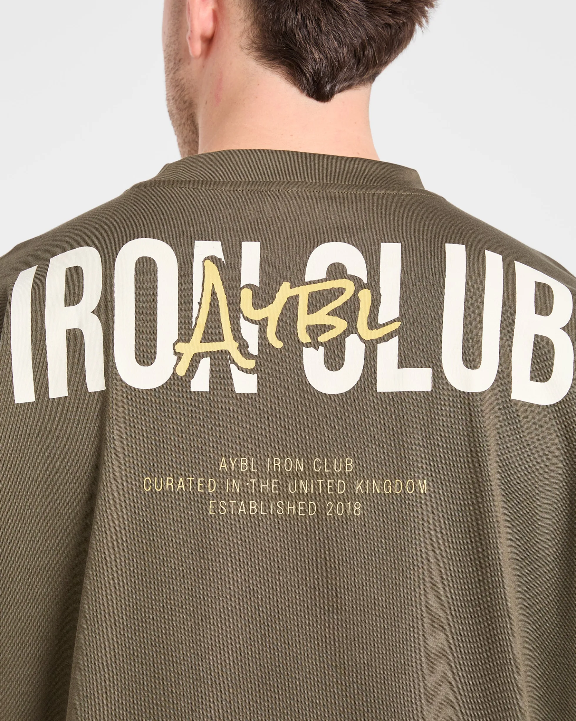 AYBL Iron Club Oversized T Shirt