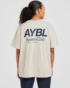 AYBL Sports Club Oversized T Shirt