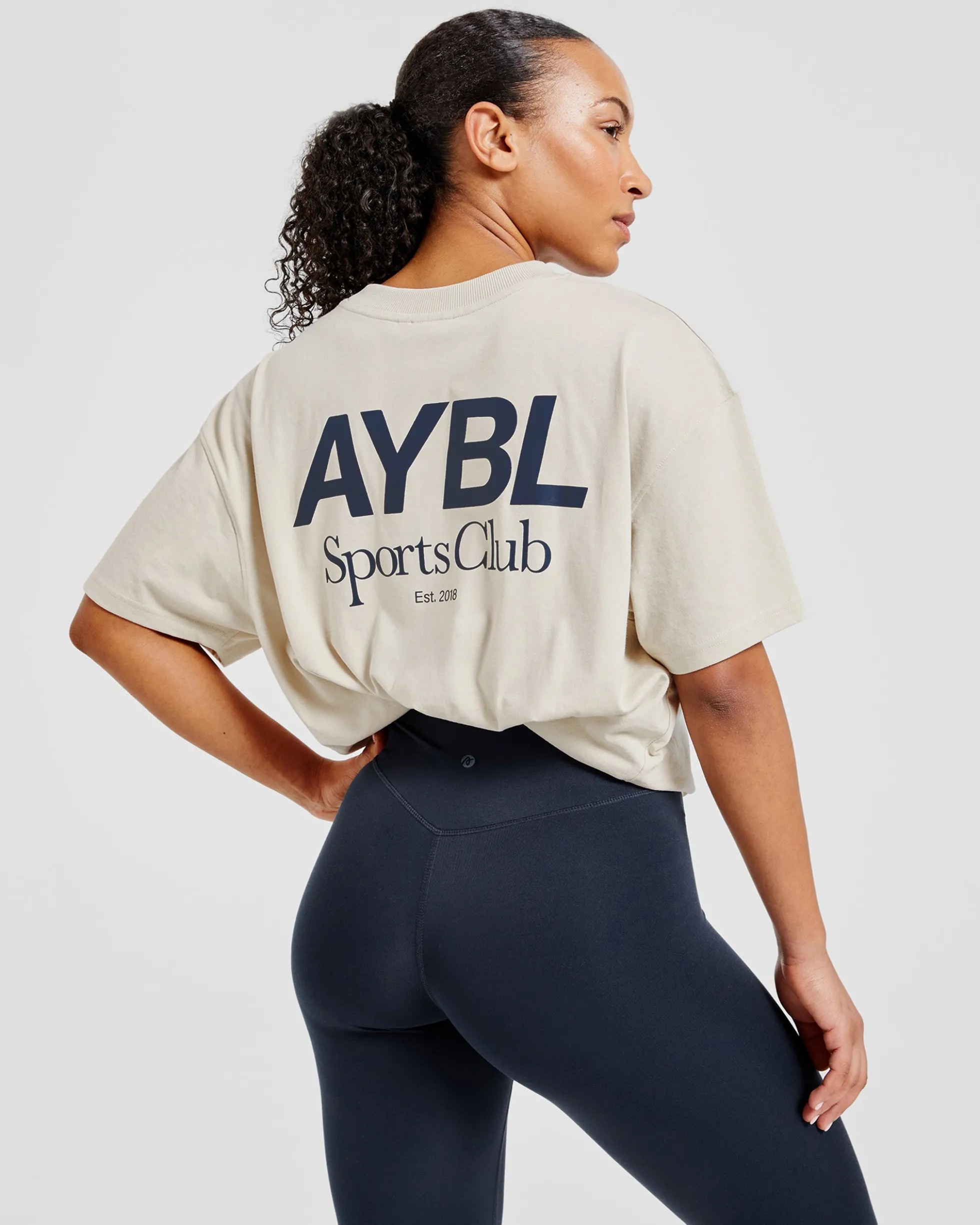 AYBL Sports Club Oversized T Shirt