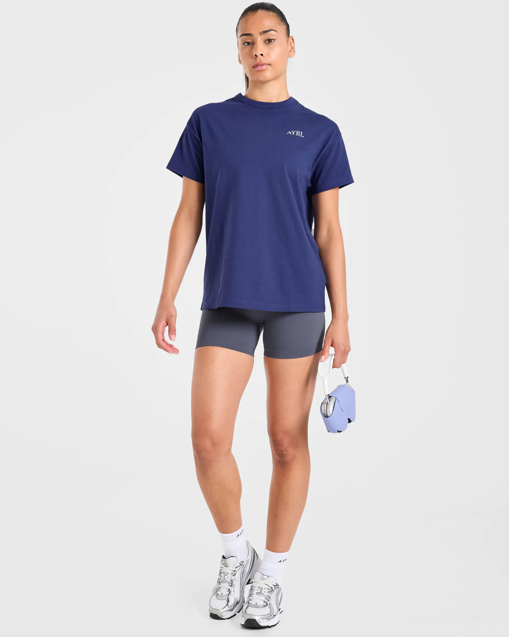 AYBL Sports Club Script Oversized T Shirt