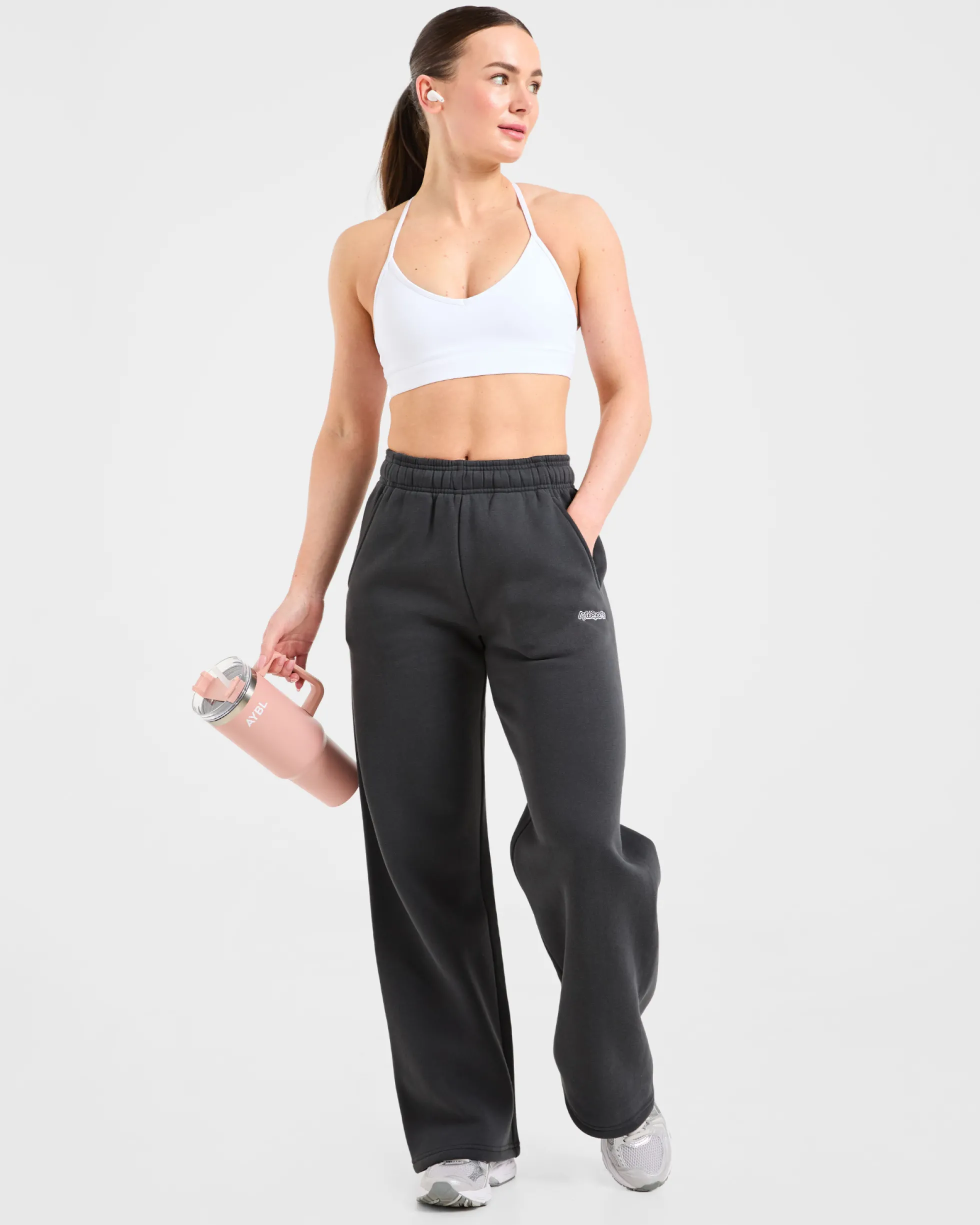 AYBL Sports Outline Oversized Straight Leg Joggers