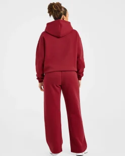 AYBL Sports Outline Oversized Straight Leg Joggers