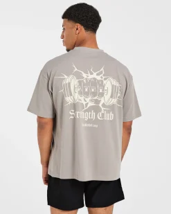 AYBL Strength Club Oversized T Shirt
