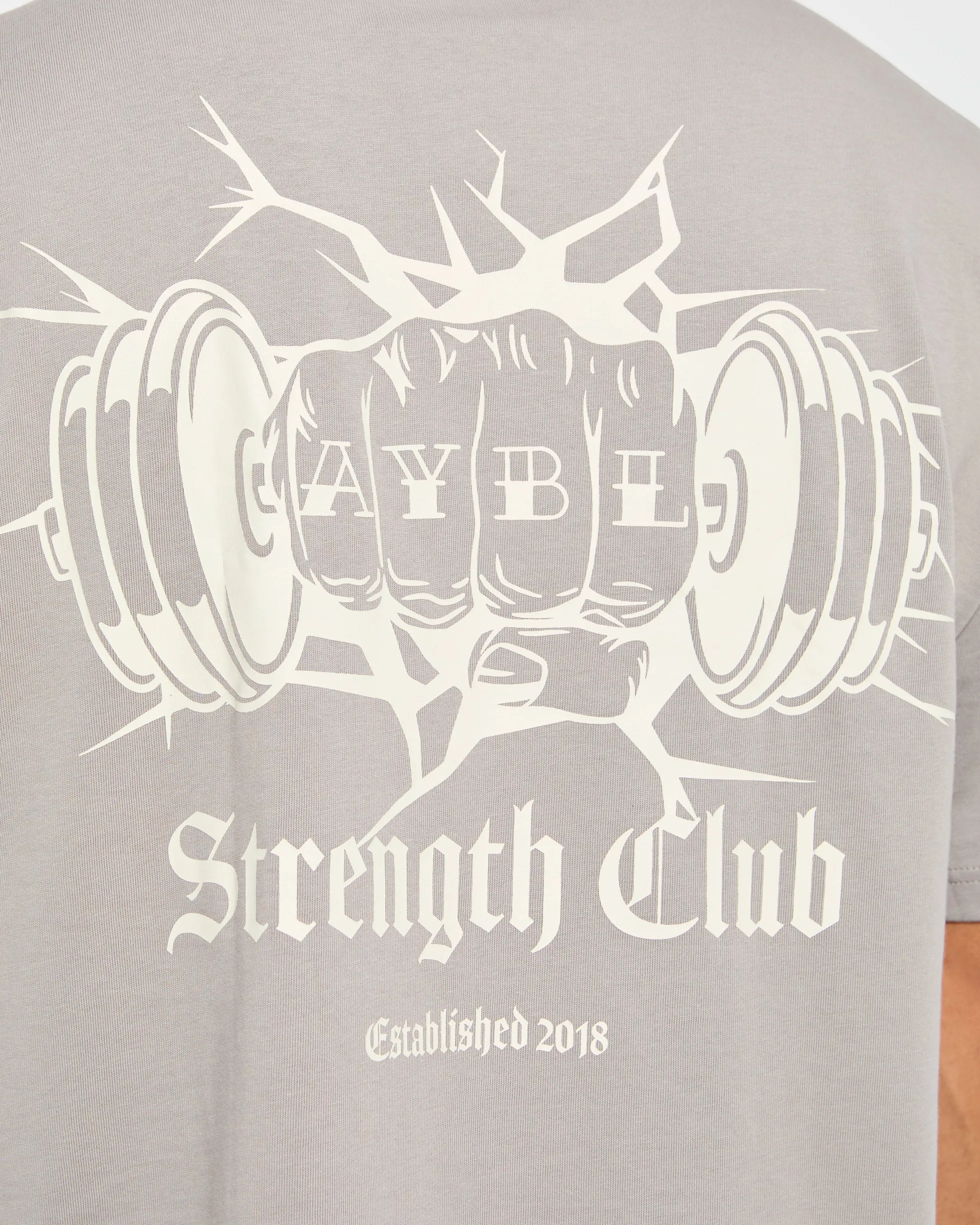 AYBL Strength Club Oversized T Shirt