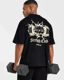 AYBL Strength Club Oversized T Shirt