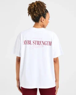 AYBL Strength Studio Oversized T Shirt