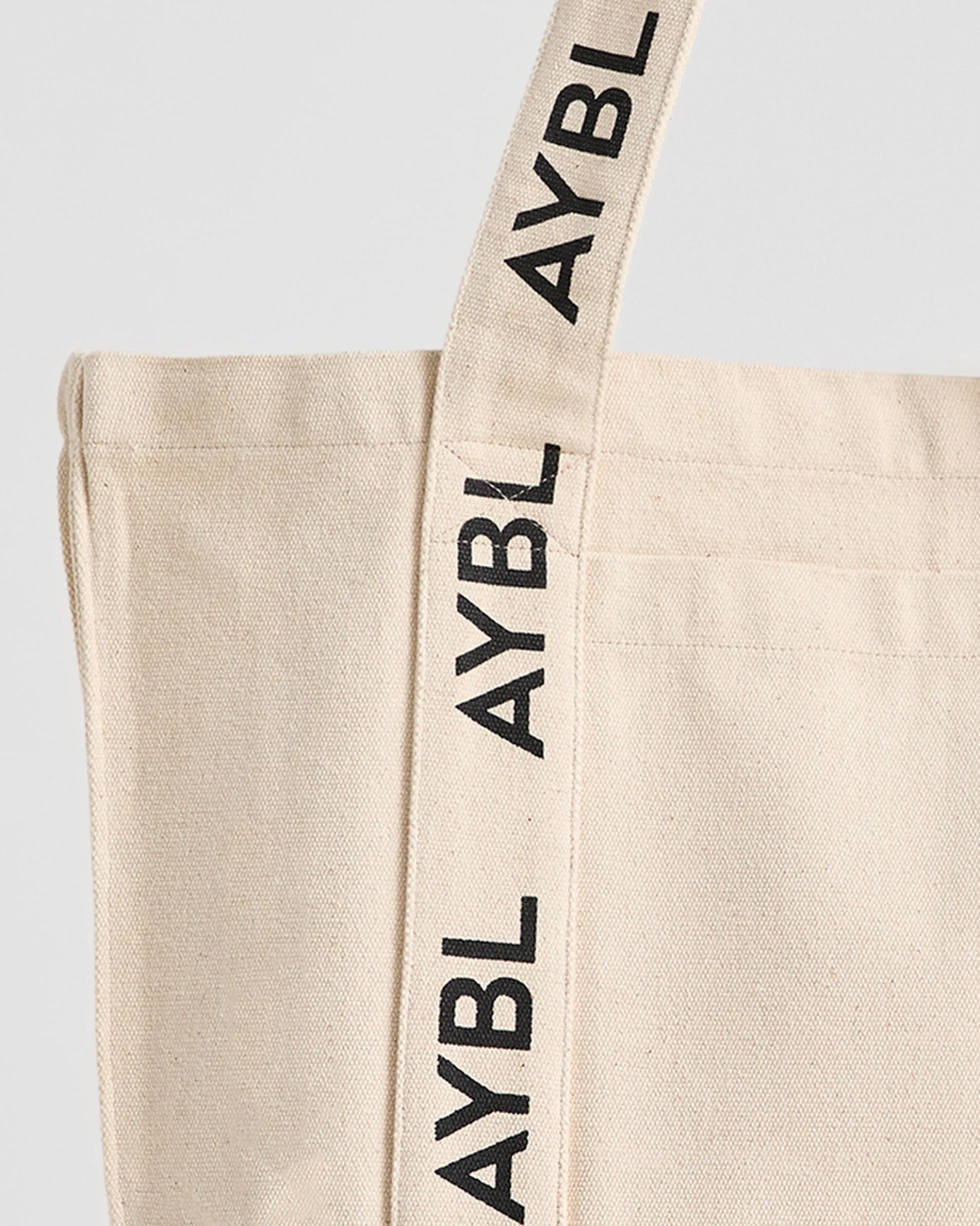 Branded Strap Tote Bag