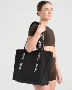 Branded Strap Tote Bag