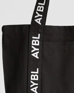 Branded Strap Tote Bag