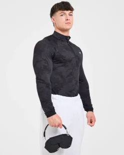 Camo Seamless 1/4 Zip Pullover