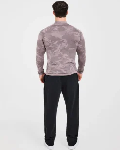 Camo Seamless 1/4 Zip Pullover