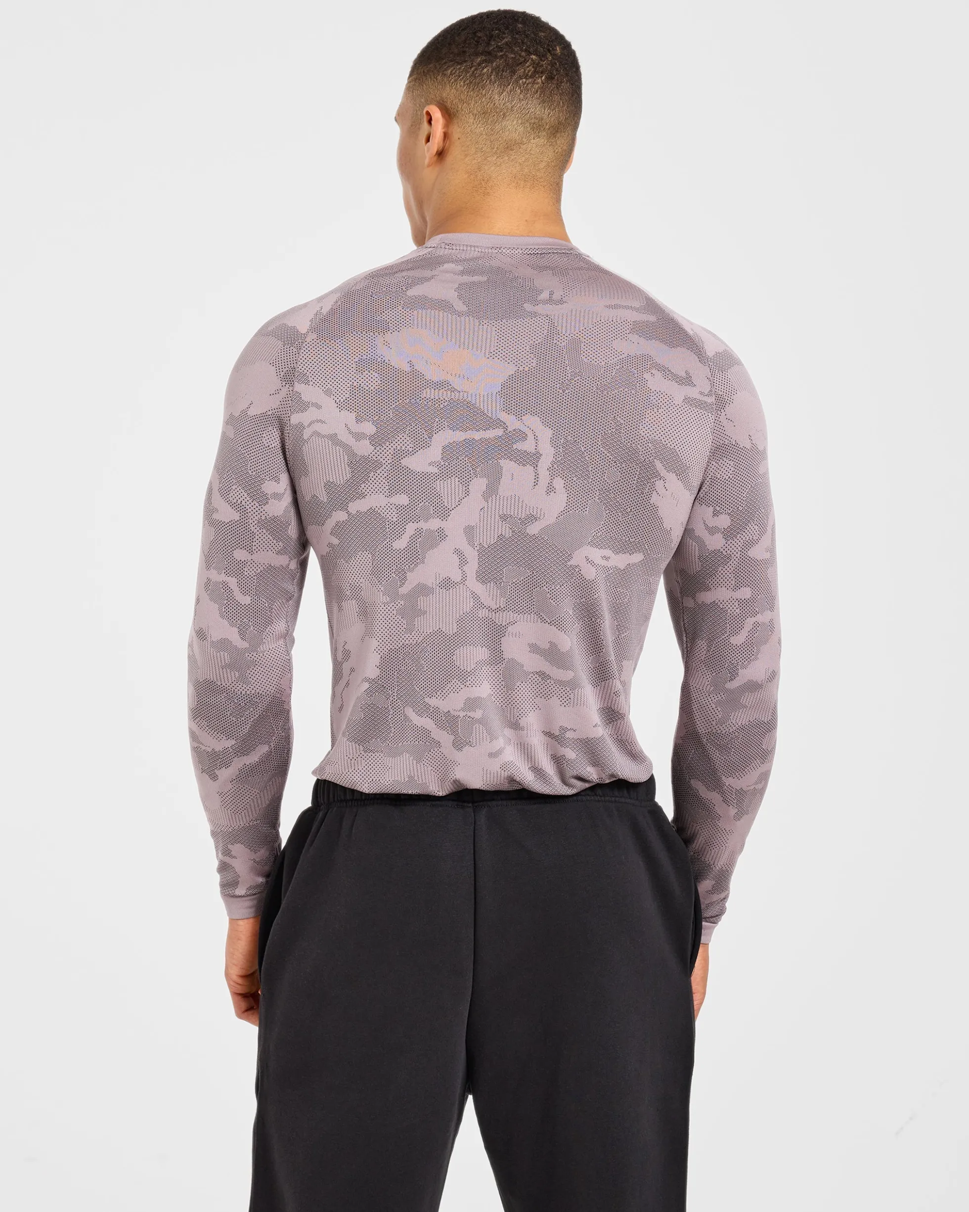 Camo Seamless Long Sleeve T Shirt