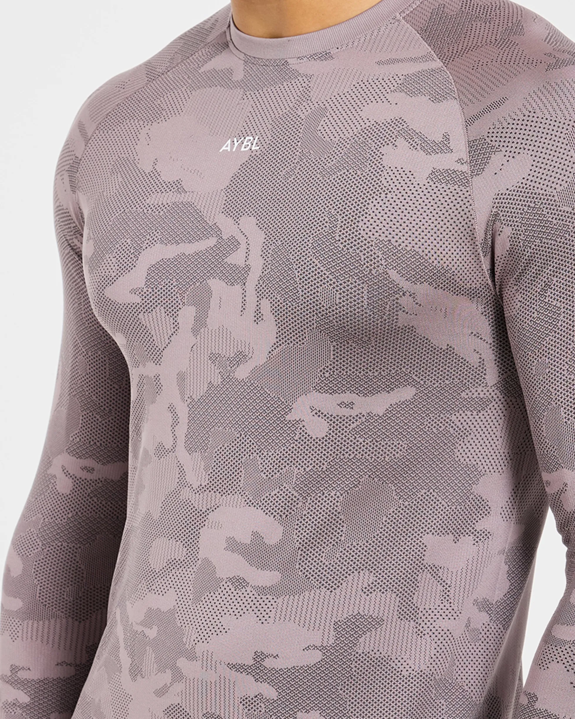 Camo Seamless Long Sleeve T Shirt