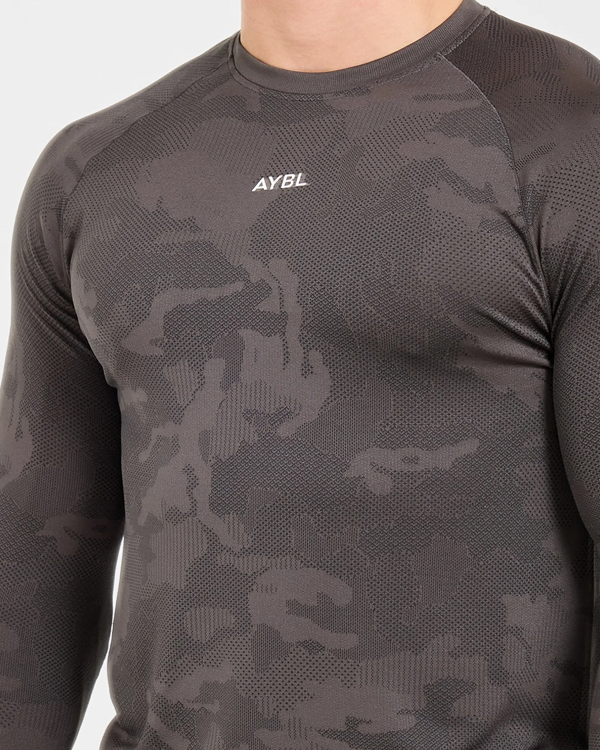 Camo Seamless Long Sleeve T Shirt