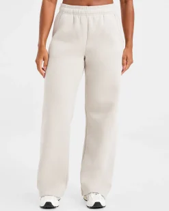 Classic Plush Oversized Straight Leg Joggers
