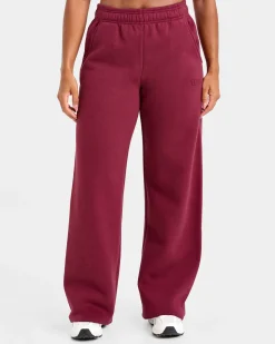 Classic Plush Oversized Straight Leg Joggers