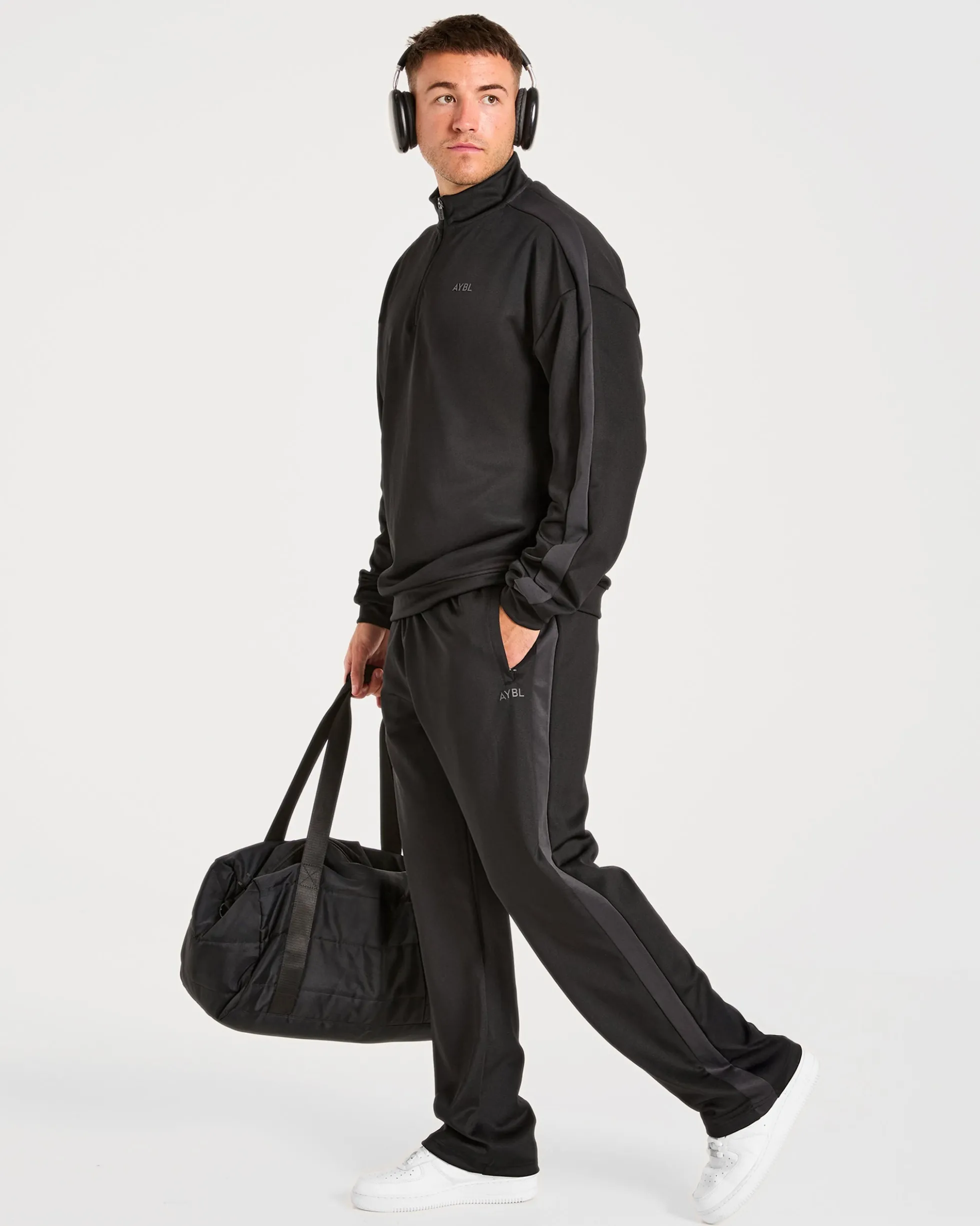 Classic Track Straight Leg Joggers