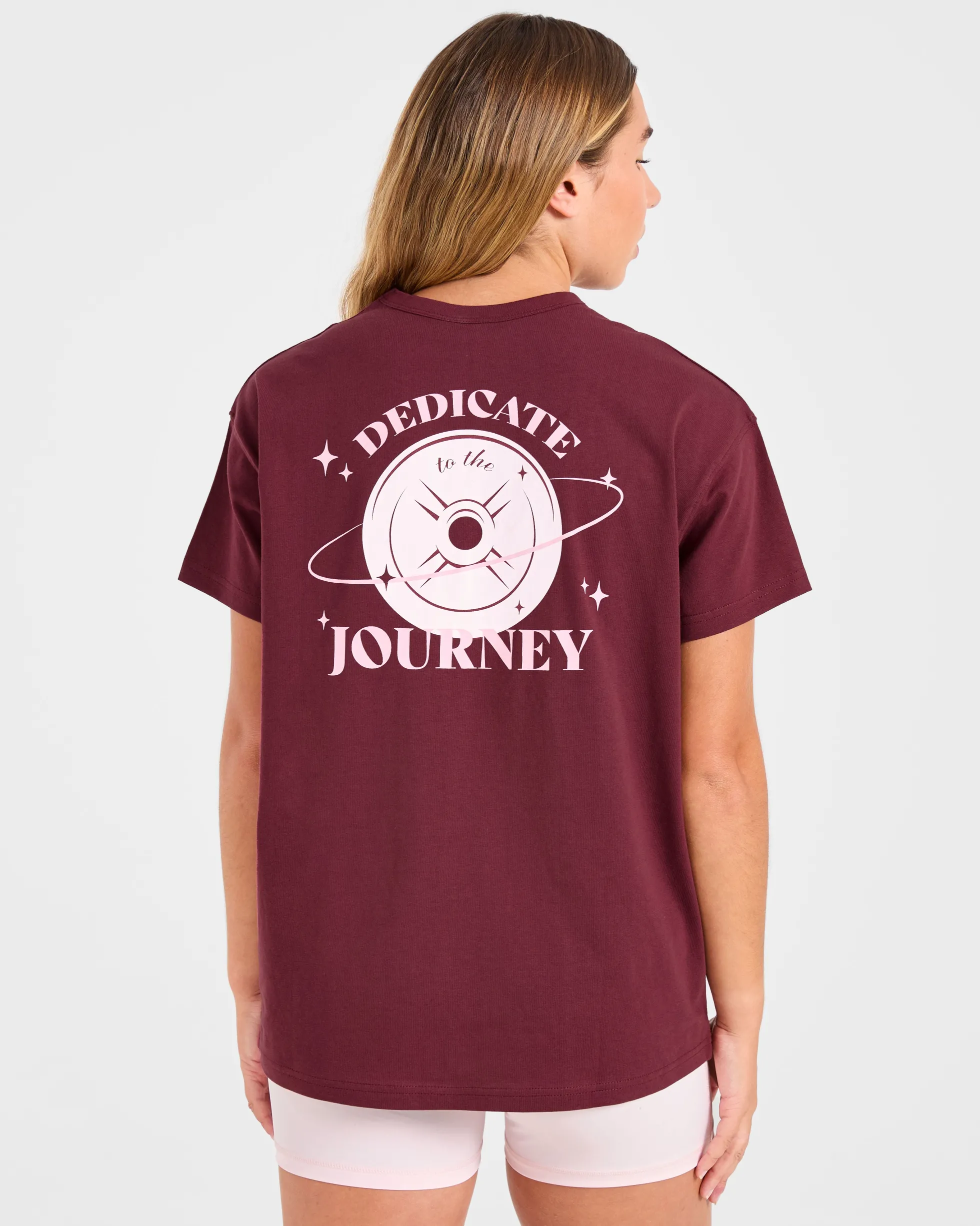 Dedicate To The Journey Oversized T Shirt