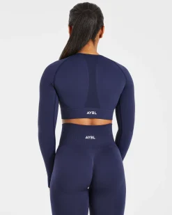 Empower Seamless Long Sleeve Crop Top