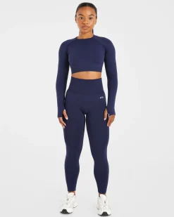 Empower Seamless Long Sleeve Crop Top
