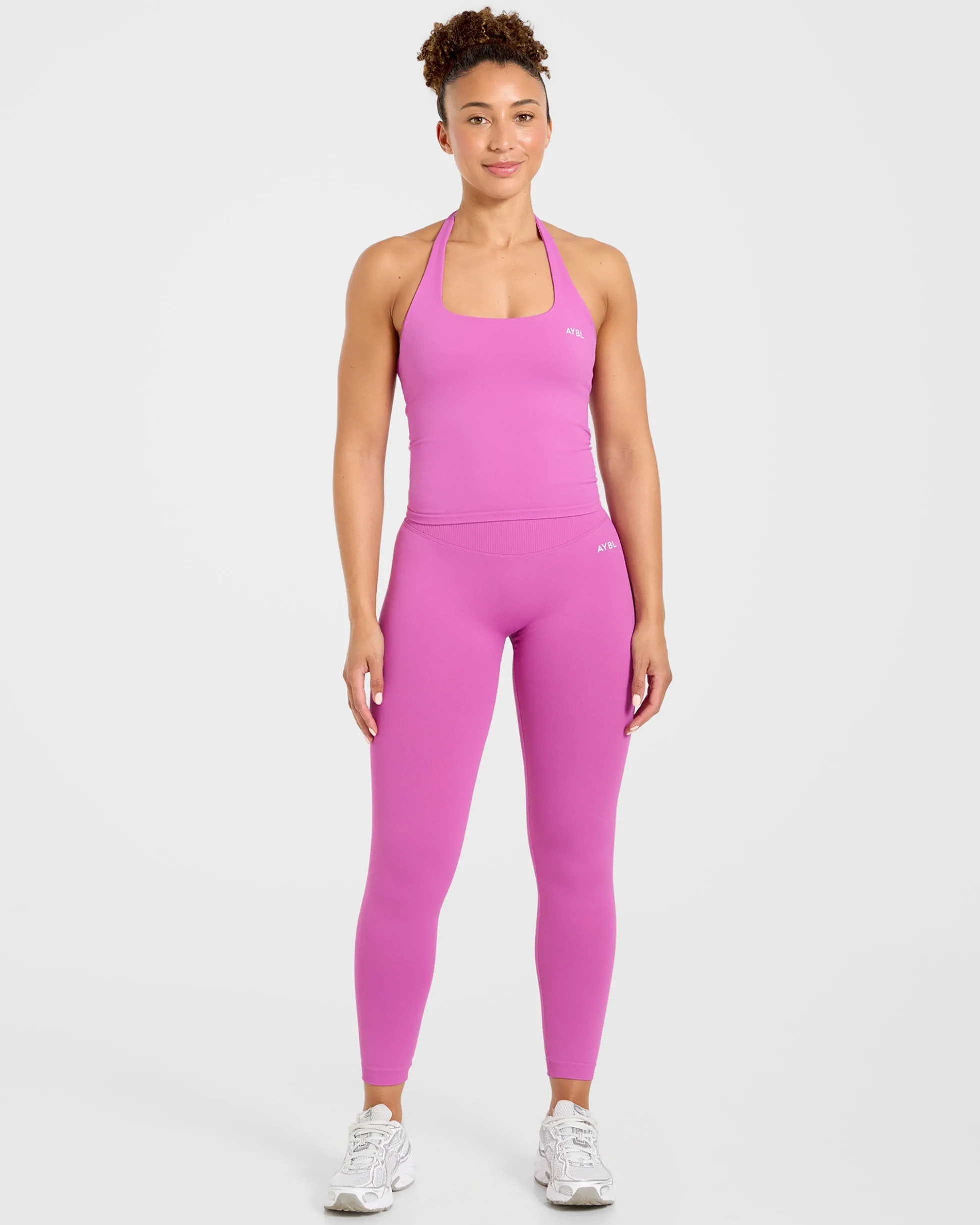 Enhance Seamless Halterneck Top