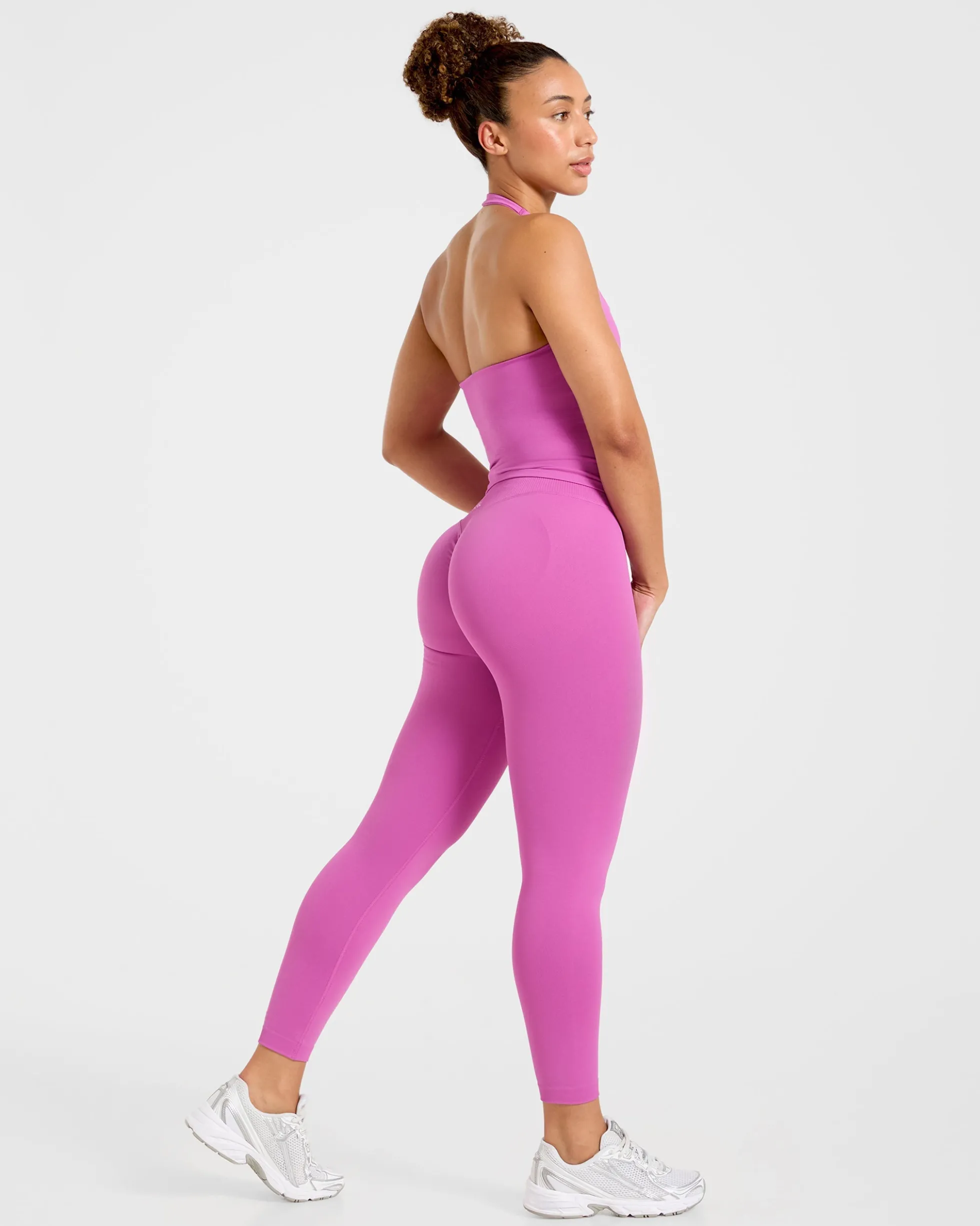 Enhance Seamless Halterneck Top