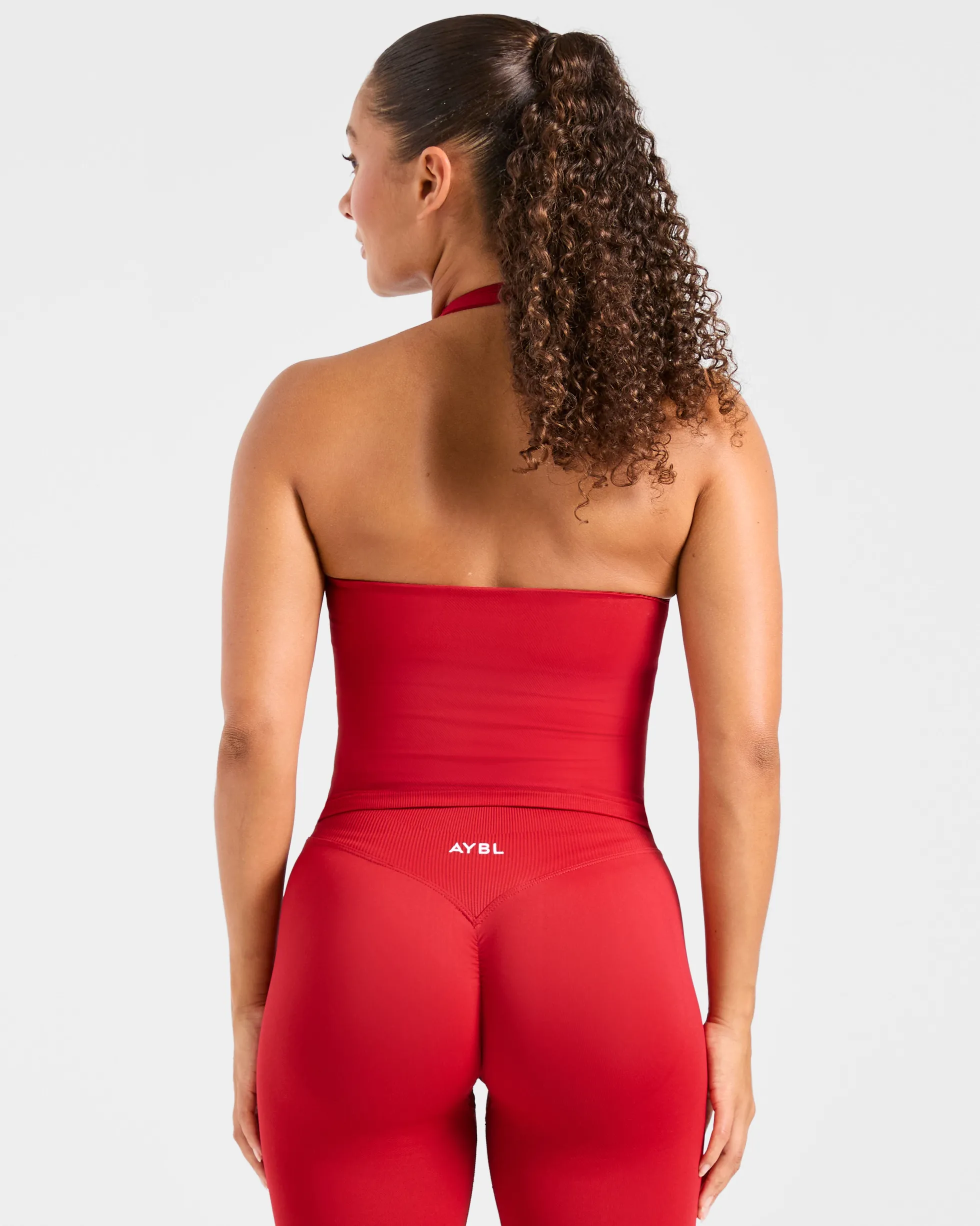 Enhance Seamless Halterneck Top