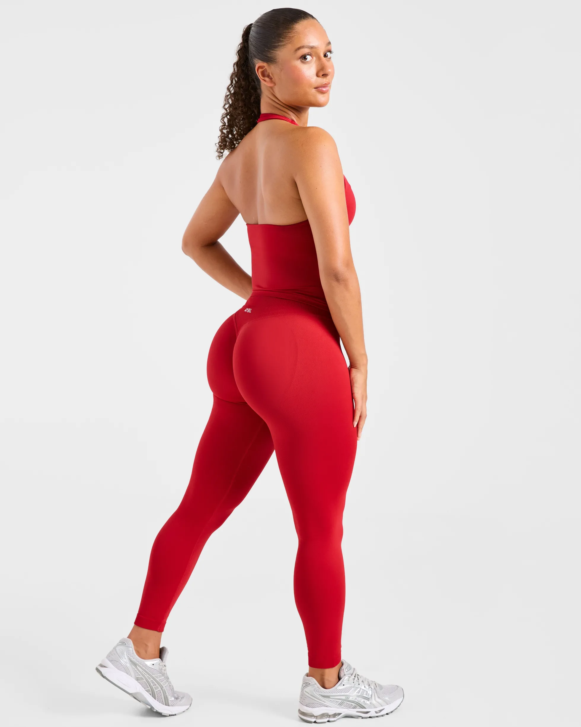 Enhance Seamless Halterneck Top