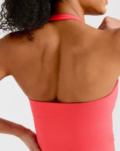 Enhance Seamless Halterneck Top