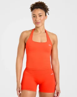 Enhance Seamless Halterneck Top