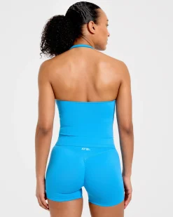 Enhance Seamless Halterneck Top