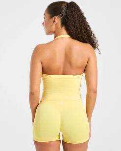 Enhance Seamless Halterneck Top
