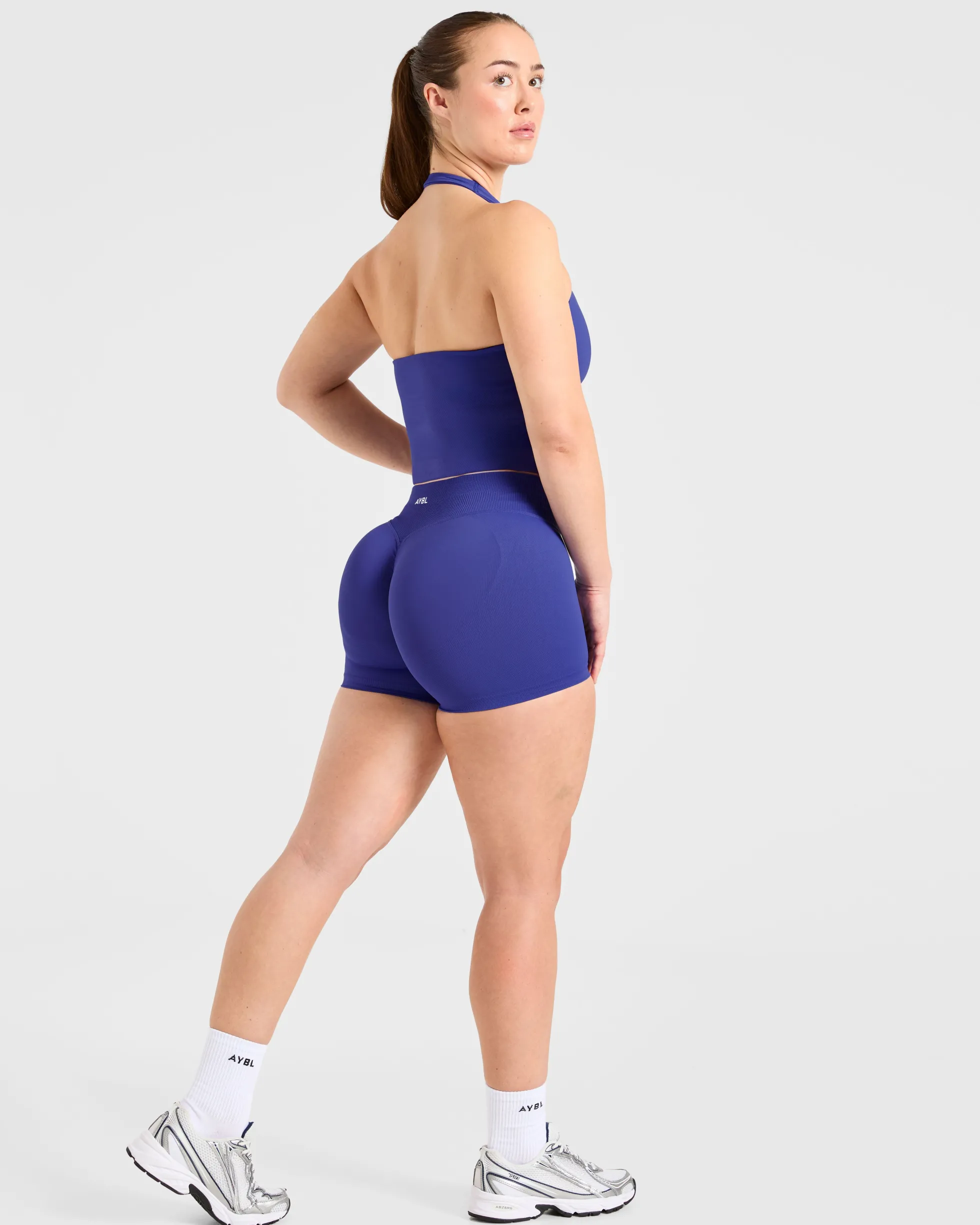 Enhance Seamless Halterneck Top