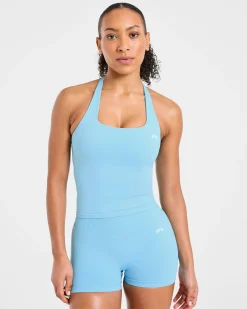 Enhance Seamless Halterneck Top